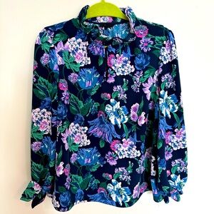 Jcrew Floral Top Size XL